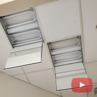 Light lens cleaning 